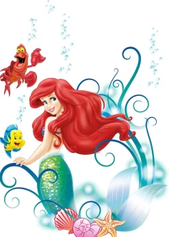 Komar Wandtattoo »Arielle - Größe 50 x 70 cm« selbstklebend, Wandsticker, Kinderzimmer