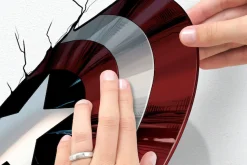 Komar Wandtattoo »Avengers Hammer & Shield - Größe 100 x 70 cm« selbstklebend, Wandsticker, Kinderzimmer