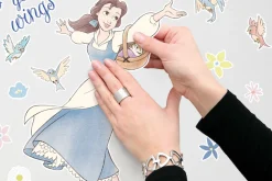 Komar Wandtattoo »Belle find your Wings - Größe 50 x 70 cm« selbstklebend, Wandsticker, Kinderzimmer