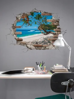 Komar Wandtattoo »Break Out - Größe 50 x 70 cm« selbstklebend, Wandsticker