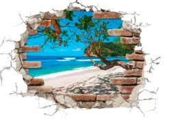 Komar Wandtattoo »Break Out - Größe 50 x 70 cm« selbstklebend, Wandsticker