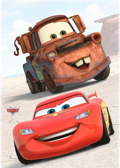 Komar Wandtattoo »Cars Friends - Größe 50 x 70 cm« selbstklebend, Wandsticker, Kinderzimmer