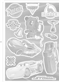 Komar Wandtattoo »Cars3 - Größe 50 x 70 cm« selbstklebend, Wandsticker, Kinderzimmer