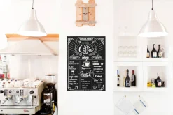 Komar Wandtattoo »Coffeeshop - Größe 50 x 70 cm« selbstklebend, Wandsticker