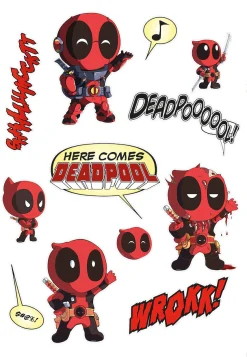 Komar Wandtattoo »Deadpool Cute - Größe 50 x 70 cm« selbstklebend, Wandsticker, Kinderzimmer