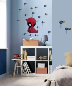 Komar Wandtattoo »Deadpool Shootout - Größe 50 x 70 cm« selbstklebend, Wandsticker, Kinderzimmer