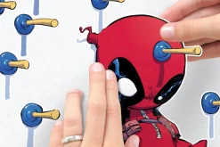Komar Wandtattoo »Deadpool Shootout - Größe 50 x 70 cm« selbstklebend, Wandsticker, Kinderzimmer