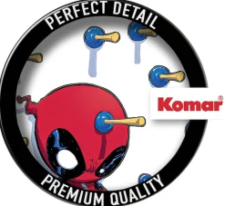 Komar Wandtattoo »Deadpool Shootout - Größe 50 x 70 cm« selbstklebend, Wandsticker, Kinderzimmer