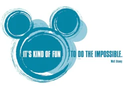 Komar Wandtattoo »Disney It‘s kind of fun - Größe 50 x 70 cm« selbstklebend, Wandsticker, Kinderzimmer