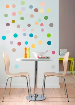 Komar Wandtattoo »Dots - Größe 50 x 70 cm« selbstklebend, Wandsticker