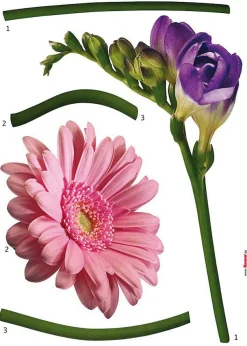 Komar Wandtattoo »Fiore - Größe 50 x 70 cm« selbstklebend, Wandsticker
