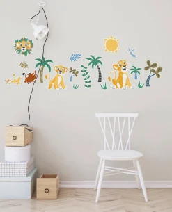 Komar Wandtattoo »Lion King Faraway Oasis - Größe 50 x 70 cm« selbstklebend, Wandsticker, Kinderzimmer