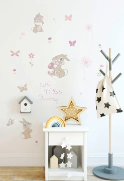 Komar Wandtattoo »Little Miss Bunny - Größe 50 x 70 cm« selbstklebend, Wandsticker, Kinderzimmer