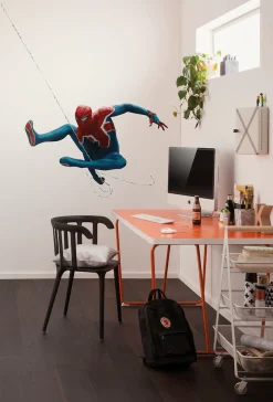 Komar Wandtattoo »Marvel Spider-Man Epic Swinging« 70 x 100 cm (Breite x Höhe) - Kinderzimmer, Wandsticker