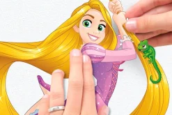 Komar Wandtattoo »Rapunzel - Größe 100 x 70 cm« selbstklebend, Wandsticker, Kinderzimmer