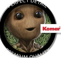 Komar Wandtattoo »selbstklebendes Vlies - Groot Little Twig - Größe 125 x 125 cm« rund und selbstklebend