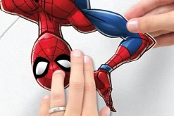 Komar Wandtattoo »Spider-Man Web Head - Größe 100 x 70 cm« selbstklebend, Wandsticker, Kinderzimmer