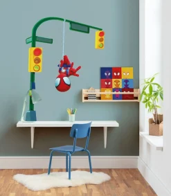 Komar Wandtattoo »Spidey and His Amazing Friends Lamp Swing - Größe 50 x 70 cm« selbstklebend, Wandsticker, Kinderzimmer