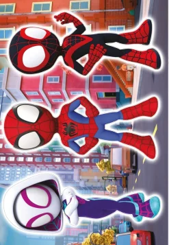 Komar Wandtattoo »Spidey and His Amazing Friends Trio - Größe 50 x 70 cm« selbstklebend, Wandsticker, Kinderzimmer