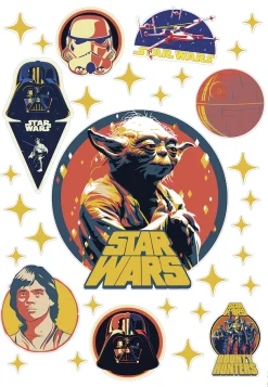Komar Wandtattoo »Star Wars Bounty Hunters« 50 x 70 cm (Breite x Höhe) - Kinderzimmer, Wandsticker