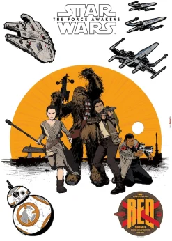 Komar Wandtattoo »Star Wars Resistance - Größe 50 x 70 cm« selbstklebend, Wandsticker, Kinderzimmer
