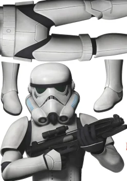Komar Wandtattoo »Star Wars Stormtrooper - Größe 100 x 70 cm« selbstklebend, Wandsticker, Kinderzimmer