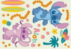 Komar Wandtattoo »Stitch Aloha - Größe 50 x 70 cm« selbstklebend, Wandsticker, Kinderzimmer