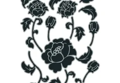 Komar Wandtattoo »Tiffany - Größe 50 x 70 cm« selbstklebend, Wandsticker
