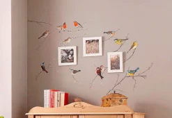 Komar Wandtattoo »Vogerl - Größe 50 x 70 cm« selbstklebend, Wandsticker