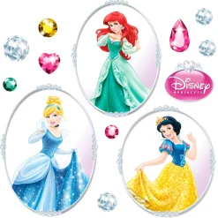 Komar Wandtattoo »Window Disney Princess - Größe 31 x 31 cm« selbsthaftend, Fensteraufkleber, Kinderzimmer