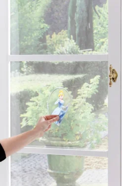 Komar Wandtattoo »Window Disney Princess - Größe 31 x 31 cm« selbsthaftend, Fensteraufkleber, Kinderzimmer