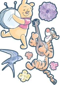 Komar Wandtattoo »Winnie the Pooh Rock-a-bye - Größe 50 x 70 cm« selbstklebend, Wandsticker, Kinderzimmer