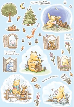 Komar Wandtattoo »Winnie the Pooh Adventures - Größe 50 x 70 cm« selbstklebend, Wandsticker, Kinderzimmer