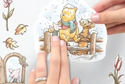 Komar Wandtattoo »Winnie the Pooh Adventures - Größe 50 x 70 cm« selbstklebend, Wandsticker, Kinderzimmer