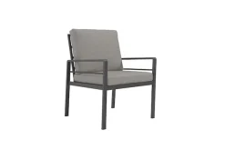 KONIFERA Garten-Essgruppe »»New Jersey«« Set, 6 Sessel, Tisch 80x160x71 cm, inkl. Auflagen, 19 Stk. tlg. Aluminium/Polyrattan