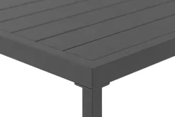 KONIFERA Garten-Essgruppe »»New Jersey«« Set, 6 Sessel, Tisch 80x160x71 cm, inkl. Auflagen, 19 Stk. tlg. Aluminium/Polyrattan