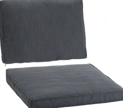 KONIFERA Gartenlounge-Set »Amsterdam« Set, 1x 3er Sofa, 1x 2 Sessel, 2x Hocker, 1xTisch 144,5x74x67cm,Polyrattan, 16 Stk. tlg. Stahl, Ablagefläche unter dem Tisch, Loungeset