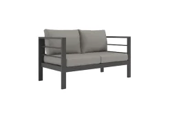 KONIFERA Gartenlounge-Set »»New Jersey«« Set, 1x 3er Sofa, 1x 2er Sofa,2 Sessel, Tisch 62x110x41 cm, 19 Stk. tlg. inkl. Auflagen, Tischplatte aus Nonwood