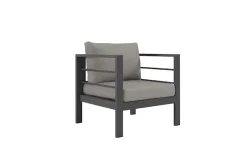 KONIFERA Gartenlounge-Set »»New Jersey«« Set, 1x 3er Sofa, 1x 2er Sofa,2 Sessel, Tisch 62x110x41 cm, 19 Stk. tlg. inkl. Auflagen, Tischplatte aus Nonwood