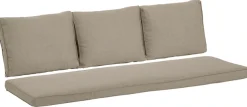 KONIFERA Gartenlounge-Set »Rotterdam« Set, 3x 3er Sofa, 2x Hocker, 1x Tisch 120x82x67cm, inkl. Auflagen, 20 Stk. tlg. Polyrattan, Stahl, Tischplatte aus Nonwood,