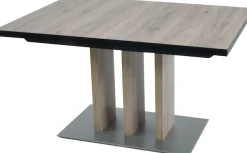 K+W Komfort & Wohnen Eckbankgruppe »Spider II« Set, 4 Stk. tlg. langer Schenkel 227cm, 2 Freischwinger, Auszugstisch in Breite 130 cm