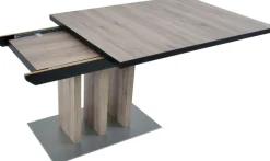 K+W Komfort & Wohnen Eckbankgruppe »Spider II« Set, 4 Stk. tlg. langer Schenkel 227cm, 2 Freischwinger, Auszugstisch in Breite 130 cm