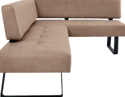 K+W Komfort & Wohnen Eckbank »Spider II« Sitzsteppung, bequem durch Sandwichbauweise, 2 Stellmaße