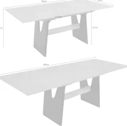 K+W Komfort & Wohnen Essgruppe »Giacomo I« 6 Stk. tlg. 2 Stühle und 2 Armlehnenstühle, Polsterbankbreite 200cm oder 177cm