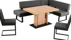 K+W Komfort & Wohnen Essgruppe »Spider II« 4 Stk. tlg. langer Schenkel wahweise in 2 Breiten, 2 Freischwinger, 1 Tisch