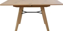 K+W Komfort & Wohnen Esstisch »Giacomo IV« in Asteiche bianco furniert, 2 Größen auswählbar, mit Synchronauszug