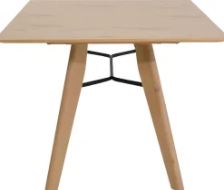K+W Komfort & Wohnen Esstisch »Giacomo IV« in Asteiche bianco furniert, 2 Größen auswählbar, mit Synchronauszug