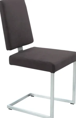 K+W Komfort & Wohnen Freischwinger () stabiles Hochkantgestell, in Leder oder Microfaser