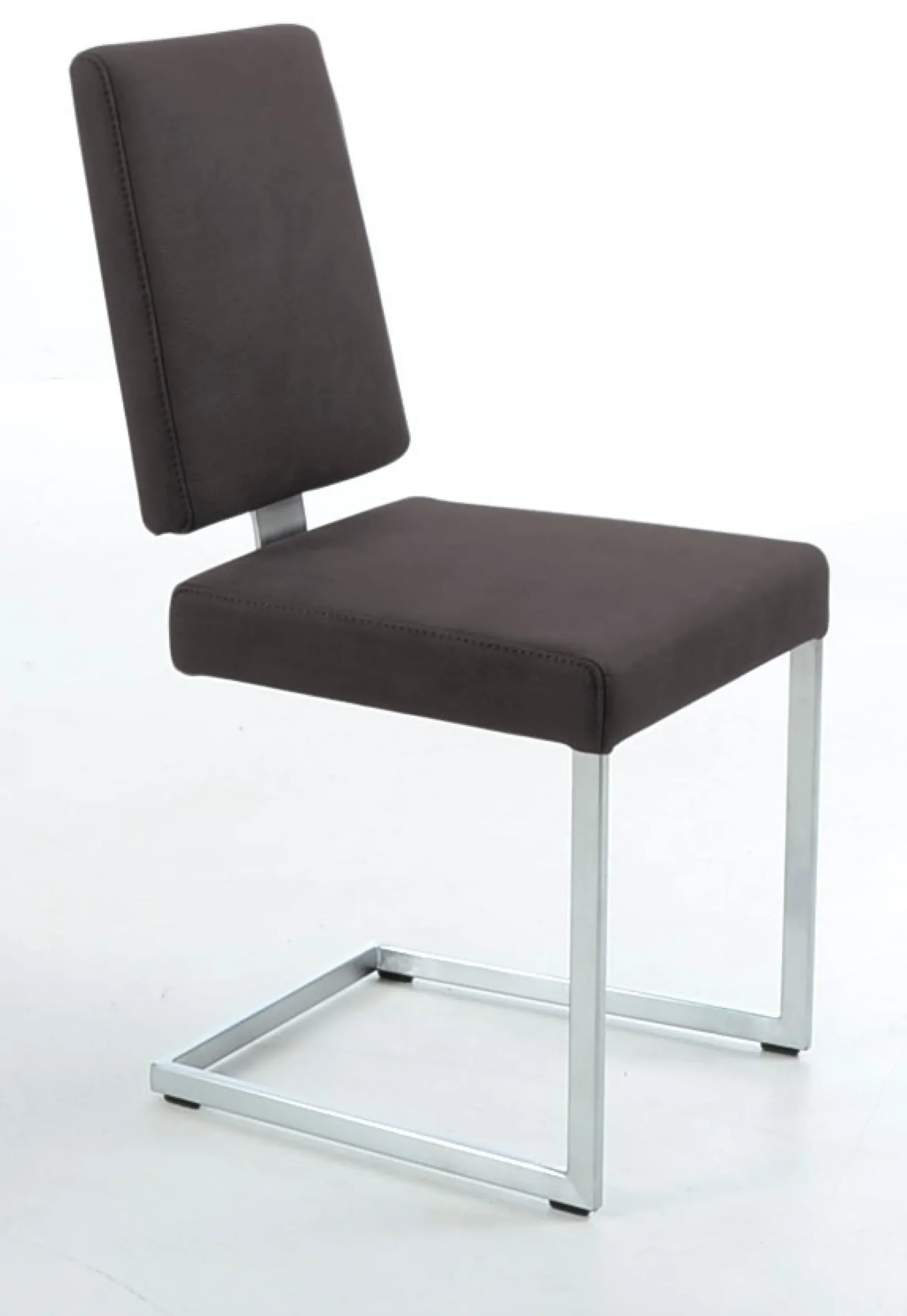 K+W Komfort & Wohnen Freischwinger () stabiles Hochkantgestell, in Leder oder Microfaser