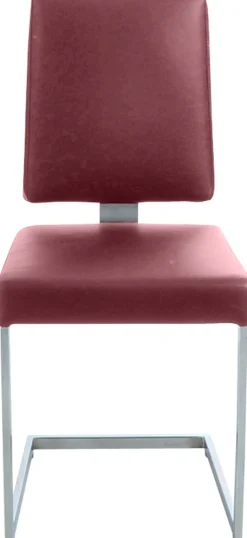 K+W Komfort & Wohnen Freischwinger () stabiles Hochkantgestell, in Leder oder Microfaser